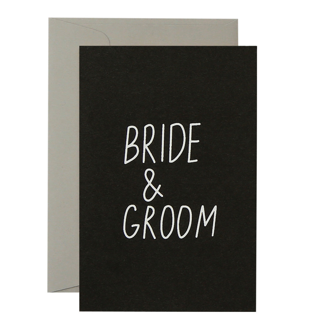 SLIM BRIDE + GROOM - various colours
