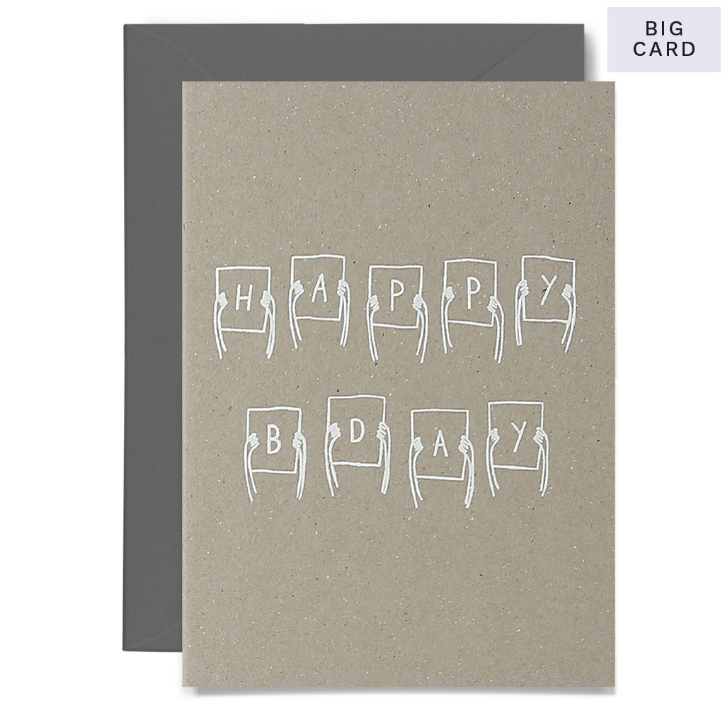 birthday white natural cards Australia