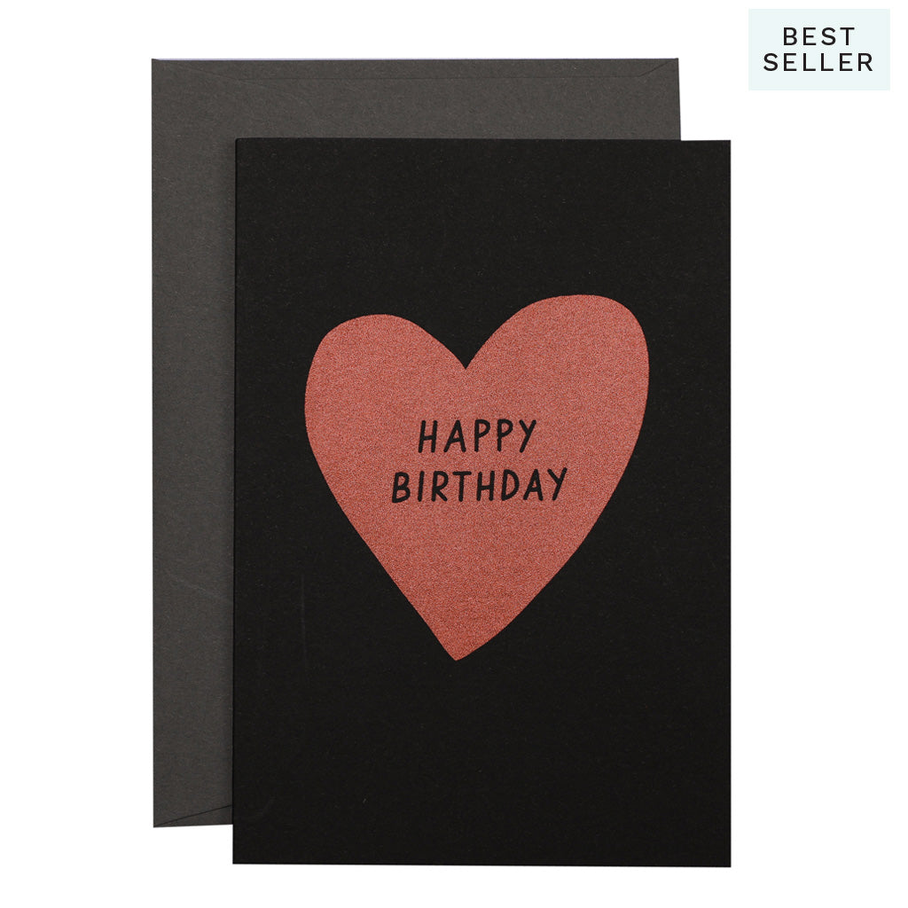 BIRTHDAY HEART - various colours