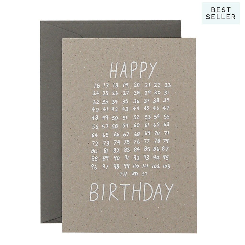 FILL IN BDAY - various colours