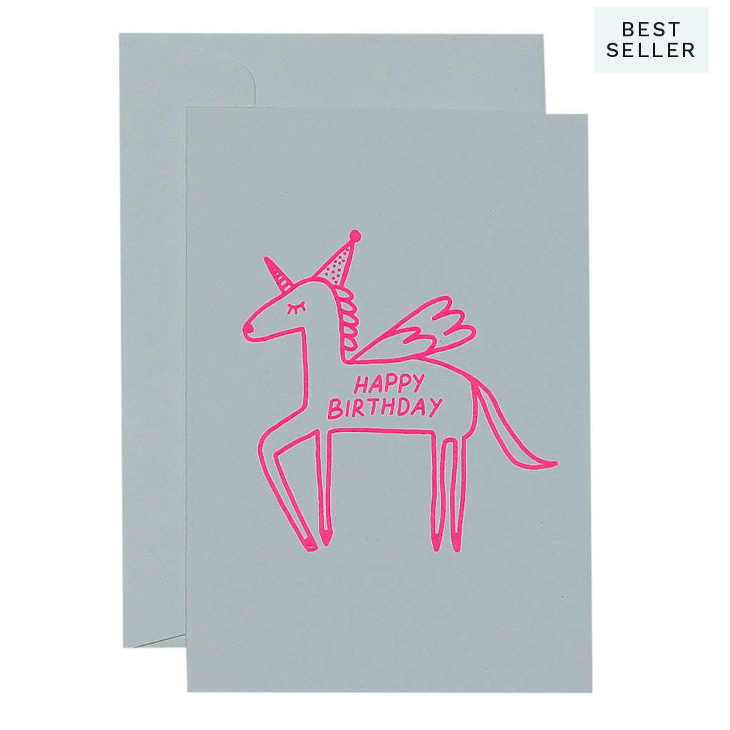 FLYING UNICORN BIRTHDAY