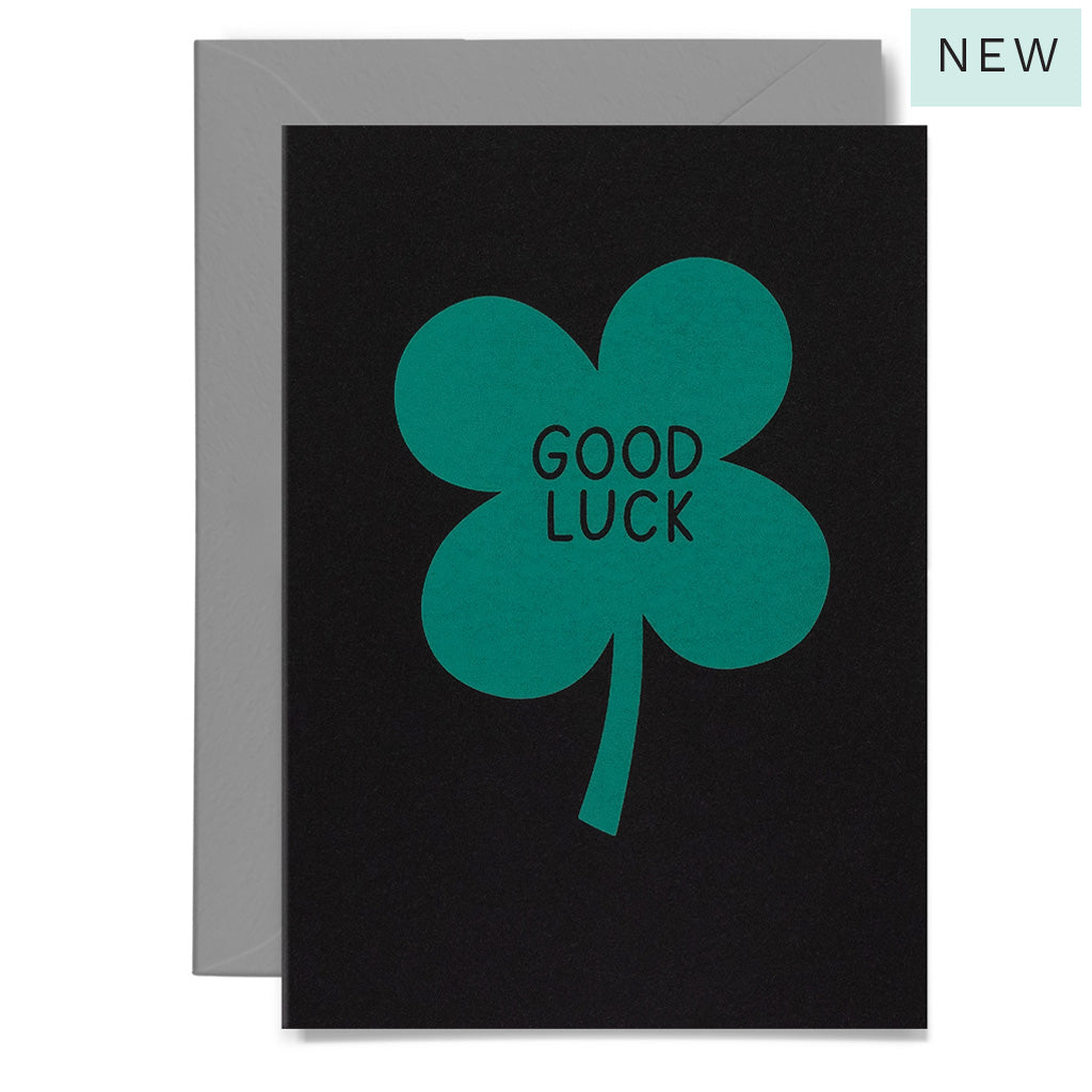 good luck green black cards