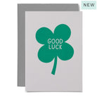 good luck green white cards