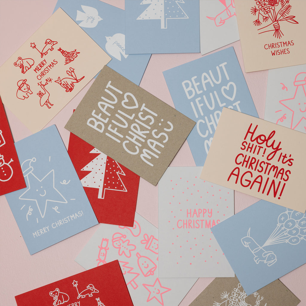 MIXED PACK OF 6 CHRISTMAS CARDS