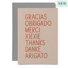 International Thank You Card