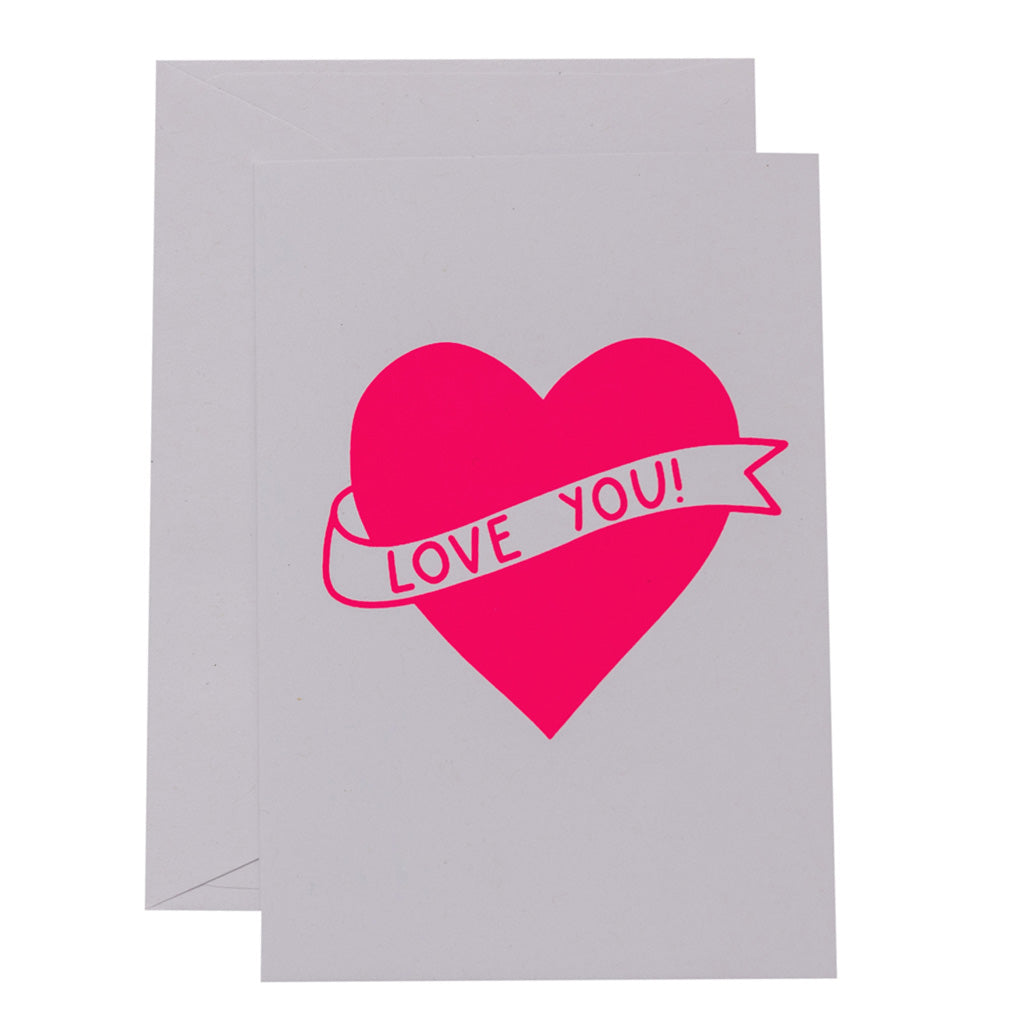 LOVE YOU RIBBON - various colours