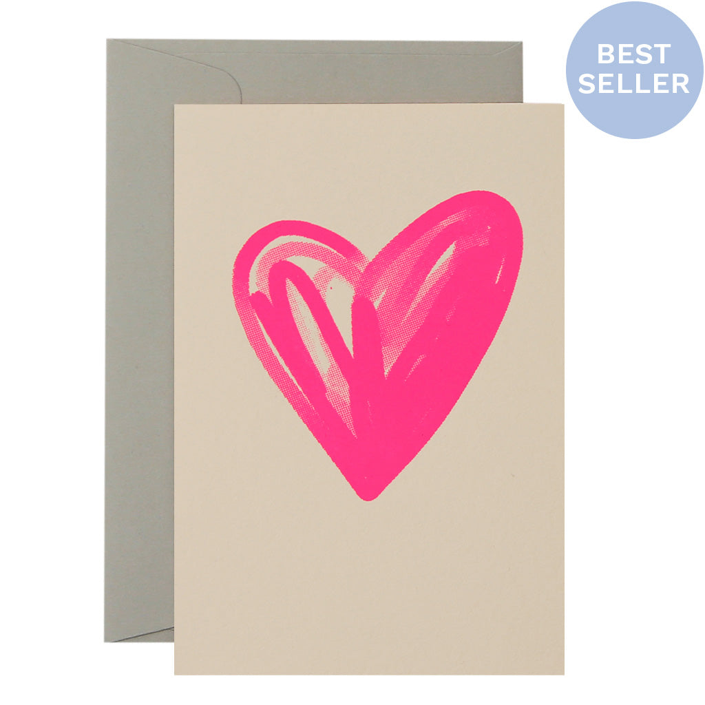 GRADIENT HEART - various colours