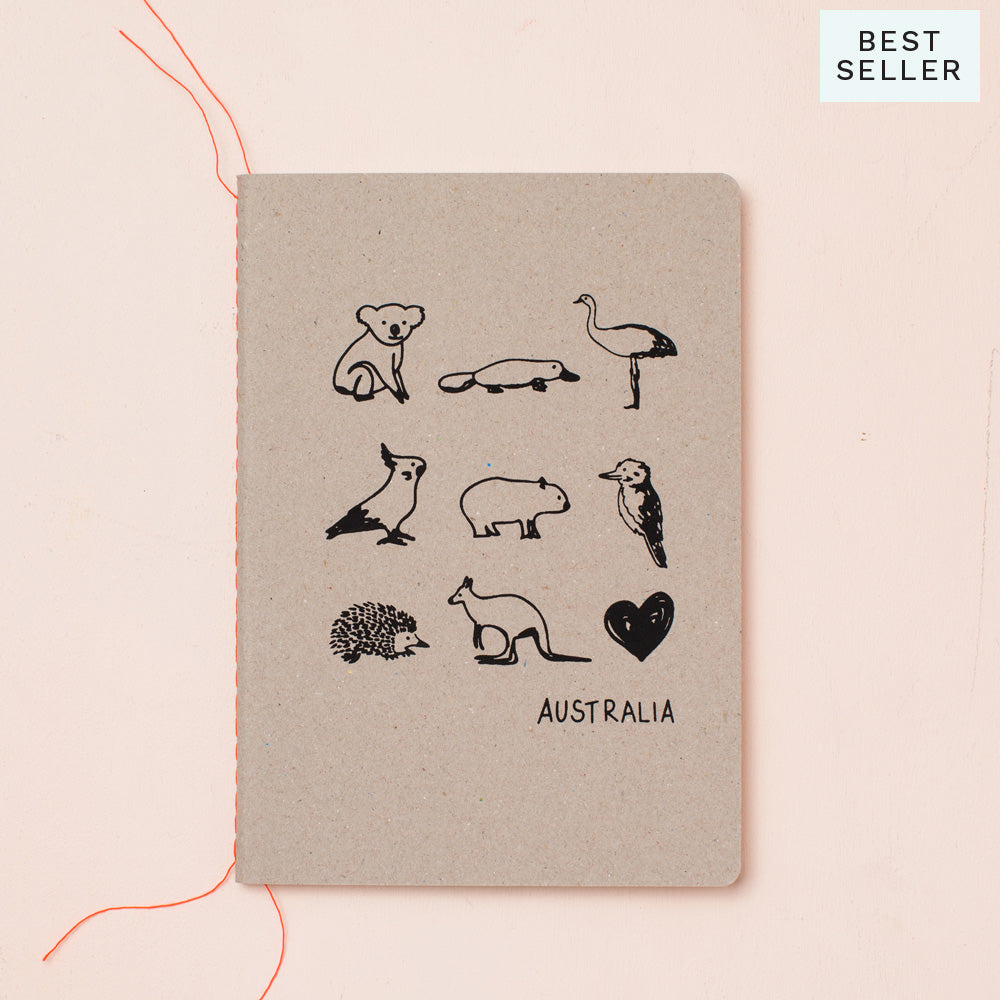 AUSTRALIAN ANIMALS NOTEBOOK