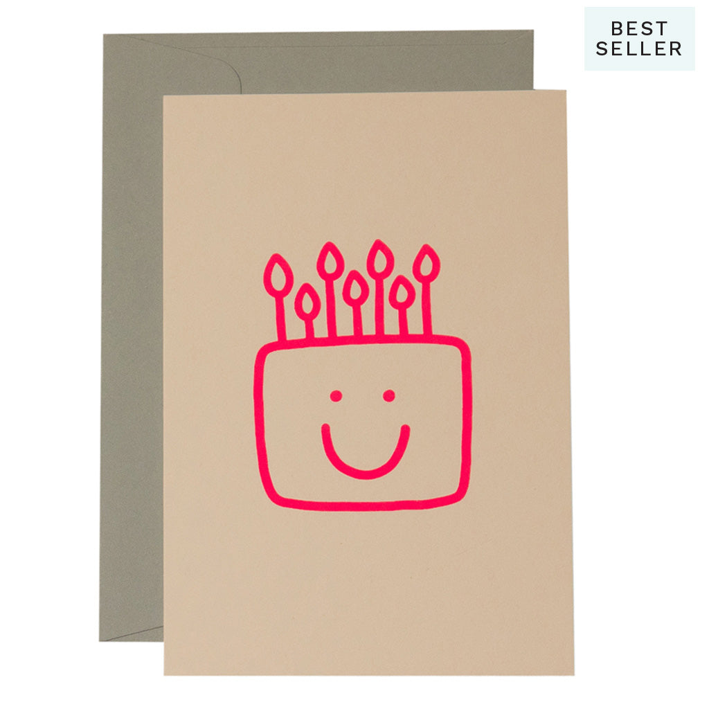 SMILEY CAKE - various colours