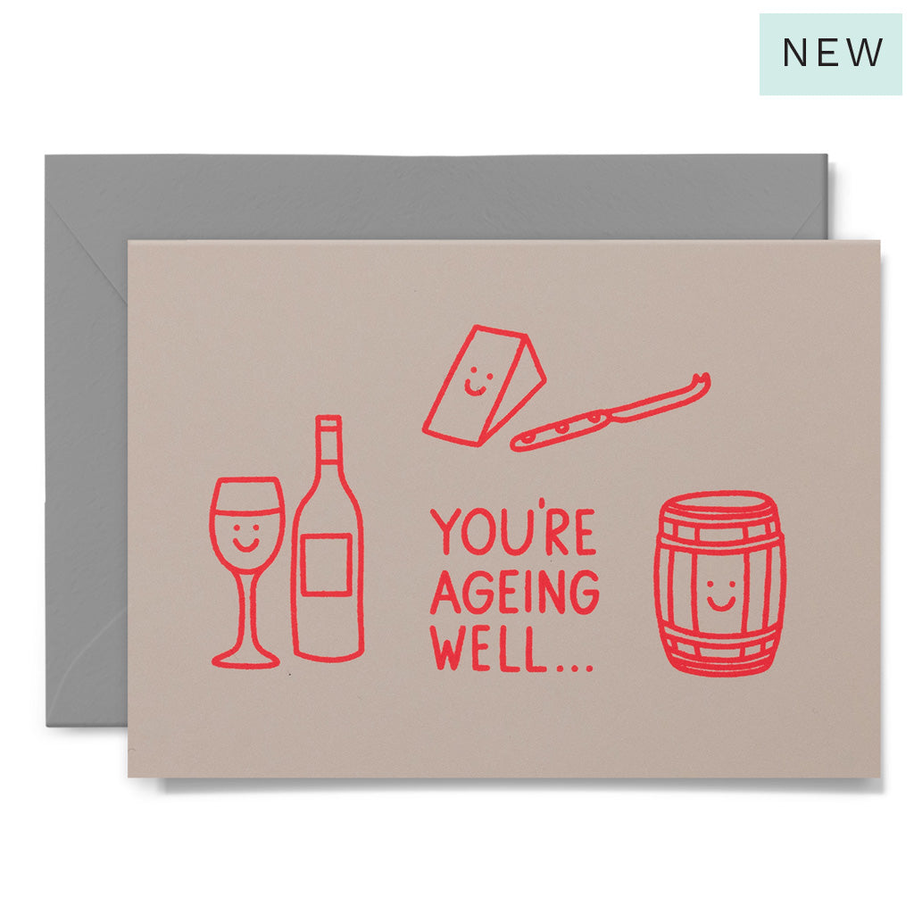 Cute Ageing Appreciation Card
