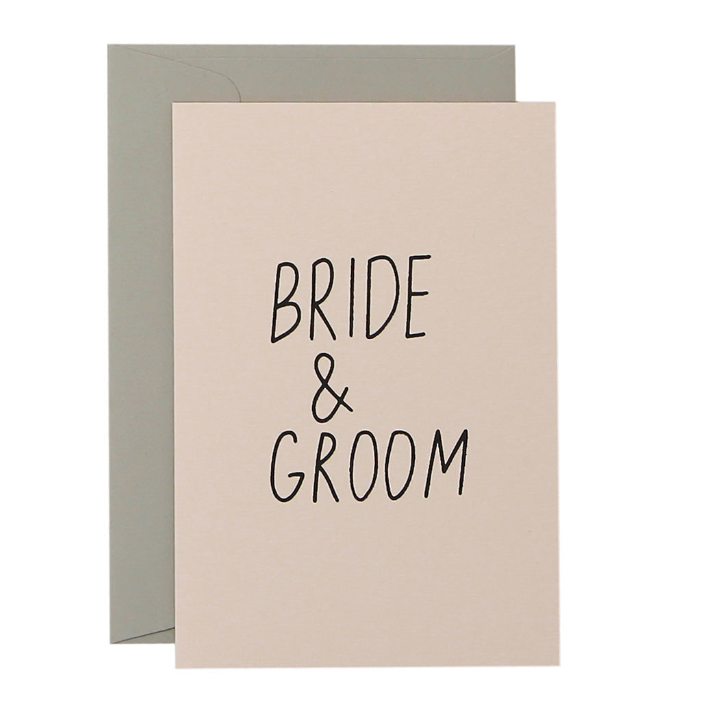 SLIM BRIDE + GROOM - various colours