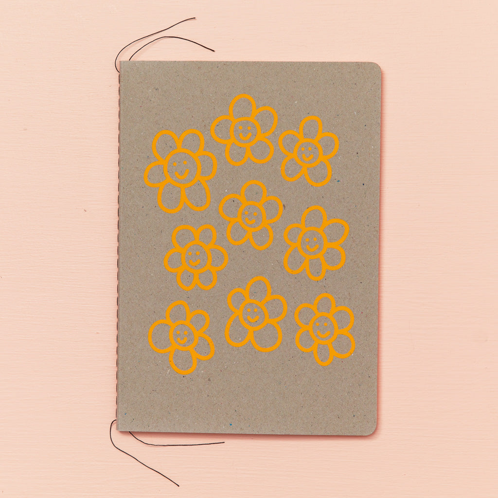 FLOWER NOTEBOOK - various colours