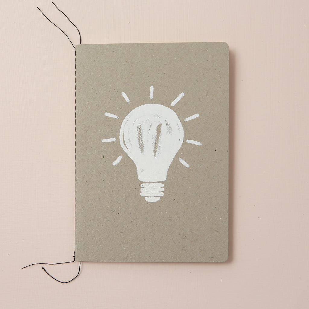LIGHTBULB NOTEBOOK – Me & Amber
